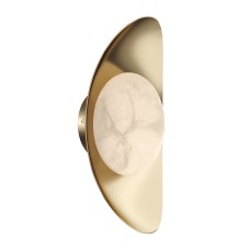 SL6229.201.01 Светильник настенный ST-Luce Золотистый/Алебастр LED 1*7W 3000K ПЕРИАЛ
