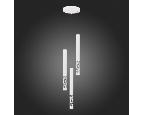 SL1577.503.03 Светильник подвесной ST-Luce Белый/Белый LED 3*5W 3000K FIZORIO