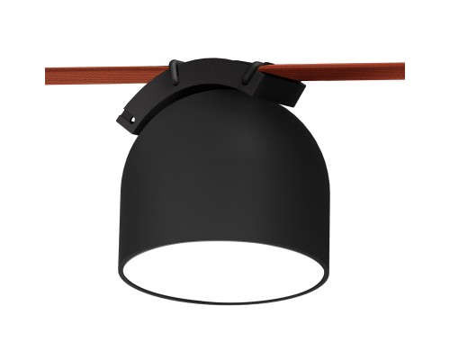 ST451.436.12.2 Св-к трек. Черный LED 1*12W 3000K 794Lm Ra90 120 IP20 D100xH107 48V BAND