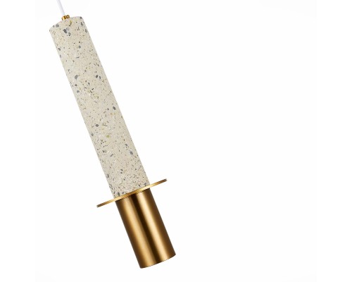 SL1211.513.01 Подвес ST-Luce Золотистый/Белый, Золотистый GU10 1*5W VARESE