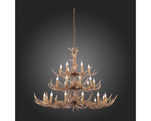 SL153.703.27 Люстра подвесная ST-Luce Светло-коричневый E14 27*40W (из 3-х коробок) RENNA