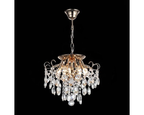 SL846.202.06 Люстра подвесная ST-Luce Золотистый/Прозрачный E14 6*40W ORECCHINI