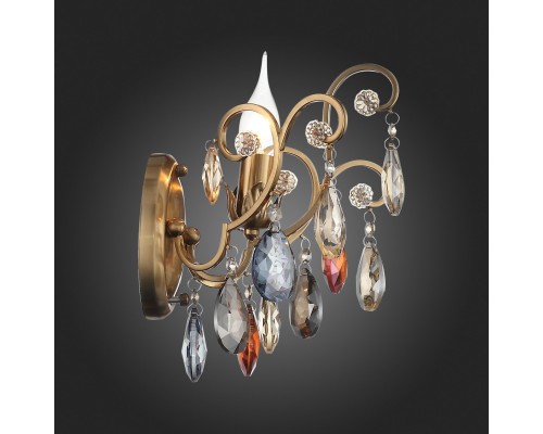 SL421.301.01 Бра ST-Luce Бронза/Мульти E14 1*40W VIANETA