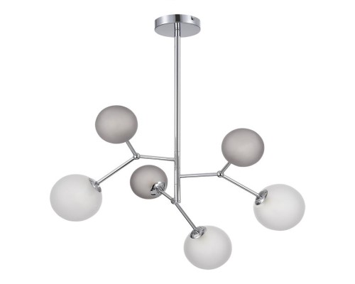 SLE1107-103-06 Светильник подвесной Хром/Белый, Серый G9 6*5W 4000K MALTE