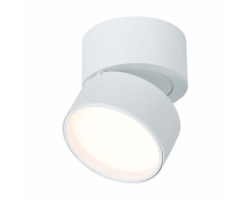 ST651.532.09 Светильник потолочный поворотный Белый LED 1*9W 3000K 720Lm Ra>90 120° IP20 D85xH87 170-240VV ST651