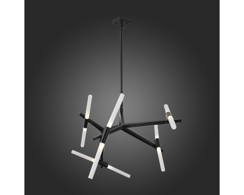 SL947.402.10 Люстра потолочная ST-Luce Черный/Белый G9 10*5W LACONICITA