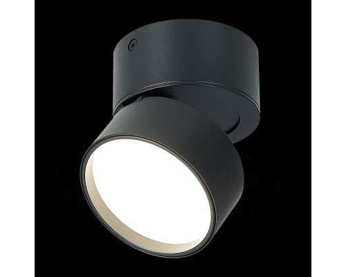 ST651.442.09 Светильник потолочный поворотный Черный LED 1*9W 4000K 720Lm Ra>90 120° IP20 D85xH87 17 Накладные светильники