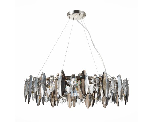 SL1227.103.12 Люстра подвесная ST-Luce Никель/Прозрачный E14 12*40W АНКОНА