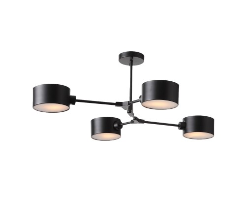 SLE183402-04 Светильник потолочный Черный/Черный E14 4*60W GIMENTO