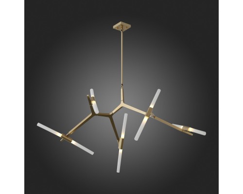SL947.202.10 Люстра потолочная ST-Luce Золотистый/Белый G9 10*5W LACONICITA