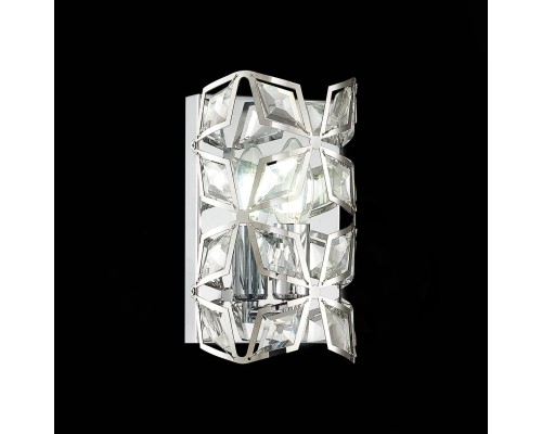 SL1104.101.01 Светильник настенный ST-Luce хром/прозрачный E14 1*60W CASTO