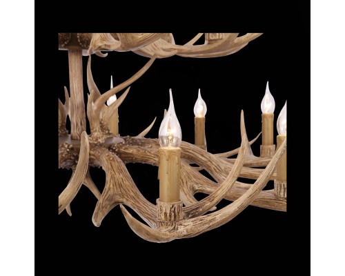 SL153.703.27 Люстра подвесная ST-Luce Светло-коричневый E14 27*40W (из 3-х коробок) RENNA