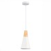 SLE125153-01 Светильник подвесной Белый/Белый, Светлое дерево E14 1*40W MODICA