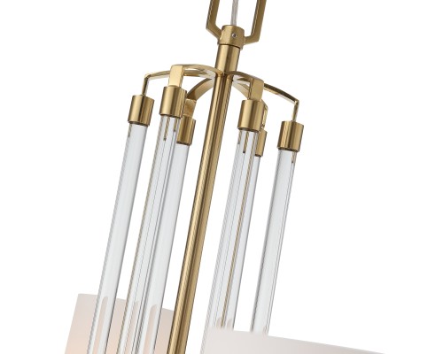 SL1403.303.10 Люстра подвесная ST-Luce Латунь/Прозрачный E27*10 40W ОПАЛ