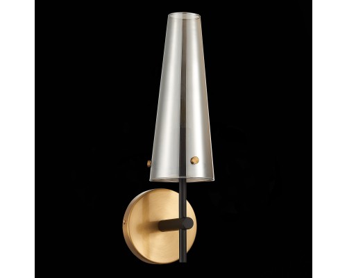 SL1209.301.01 Бра ST-Luce Бронза,Черный/Дымчатый E14 1*40W MORAVE