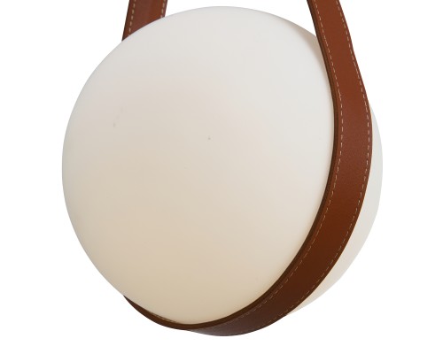 SL2002.403.01 Светильник подвесной ST-Luce Черный, Терракотовой/Белый E27 1*60W MOONBAG