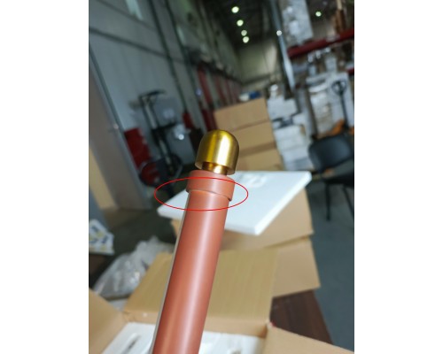 utsenka-SL6225.303.10 Светильник подвесной ST-Luce Латунь/Терракотовый, Белый LED 10*6,5W 3000K BRICK