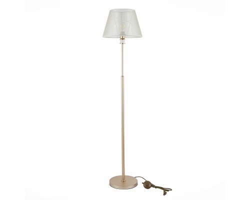 SLE107505-01 Светильник напольный Золотистый/Шампань E27 1*60W MANILA
