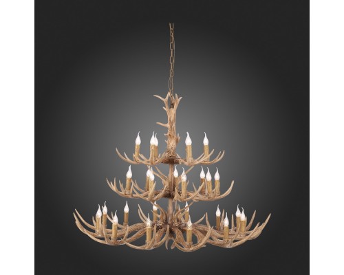 SL153.703.27 Люстра подвесная ST-Luce Светло-коричневый E14 27*40W (из 3-х коробок) RENNA