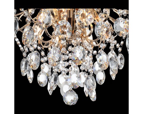 SL846.202.06 Люстра подвесная ST-Luce Золотистый/Прозрачный E14 6*40W ORECCHINI