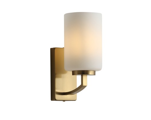 SL1403.301.01 Светильник настенный ST-Luce Латунь/Прозрачный E27*1 40W ОПАЛ