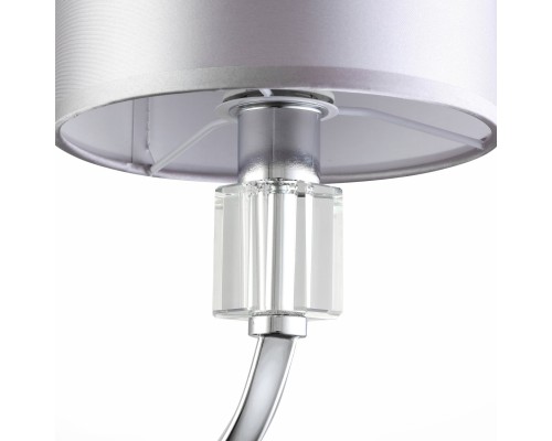 SLE107201-01 Светильник настенный Хром/Светло-серый E14 1*40W SNERE