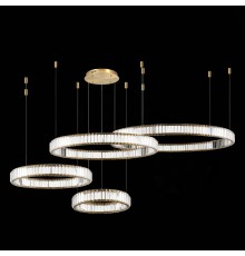 SL1622.303.04 Люстра подвесная ST-Luce Латунь/Прозрачный LED 1*190W 4000K TIVOLI