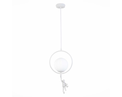 SLE115113-01 Светильник подвесной Белый/Белый E27 1*60W TENATO