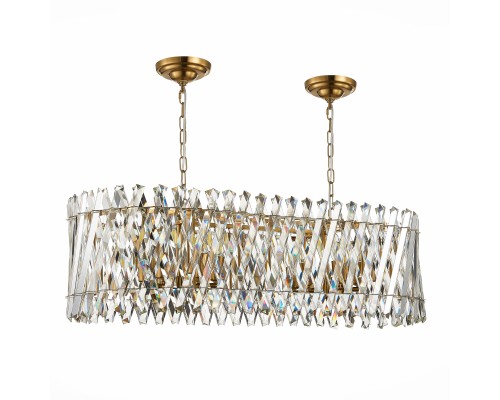 SL1170.303.12 Светильник подвесной ST-Luce Латунь/Прозрачный E14 12*40W FABIO