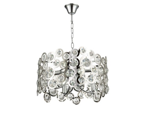 SL1103.103.08 Светильник подвесной ST-Luce Хром/Прозрачный,Хром E14 8*60W LETINA