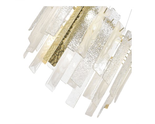 SL1636.203.06 Люстра подвесная ST-Luce Золотистый/Белый, Золотистый E14 6*40W СКОЛАРЕ