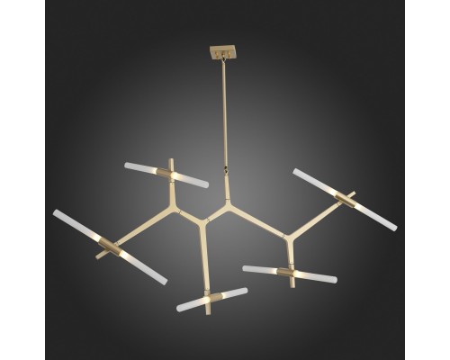 SL947.202.10 Люстра потолочная ST-Luce Золотистый/Белый G9 10*5W LACONICITA