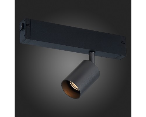 ST505.406.01 Св-к трек. Черный GU10 1*50W  IP20 L82xW70xH172 180-240V Без ламп SKYLINE 220