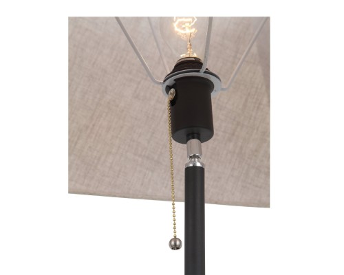 SLE302.415.01 Торшер ST-Luce Черный, Коричневый/Бежевый E27 1*40W MENOLA