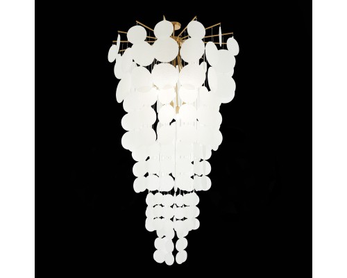 SL1231.303.12 Люстра подвесная ST-Luce Латунь/Белый E14 12*60W VITTORIA