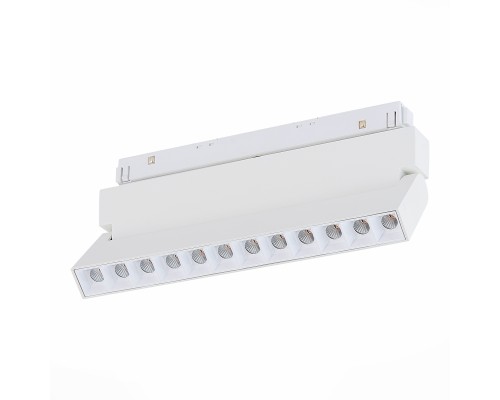 Магнитный трековый светильник белый LED 1*12W 3000K 1 009Lm Ra>80 36° IP20 L219xW22xH10 СКАЙЛАЙН 48V
