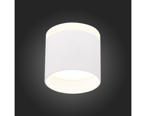 ST102.542.09 Светильник потолочный Белый LED 1*9W 4000K 702Lm Ra>80 120° IP20 D79xH75 170-240V Накладные светильники