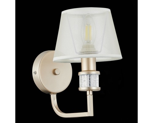 SLE107501-01 Светильник настенный Золотистый/Шампань E14 1*40W MANILA