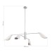 SLE1254-103-04 Светильник подвесной Серебристый/Белый E14 4*60W ALTON