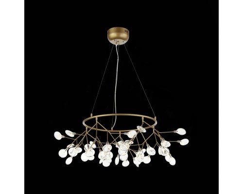 SL411.233.45 Люстра подвесная ST-Luce Золотистый/Прозрачный G4 45*1,5W RICCARDO