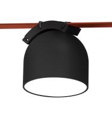 Св-к трек. Черный LED 1*12W 4000K 794Lm Ra90 120 IP20 D100xH107 48V БЭНД