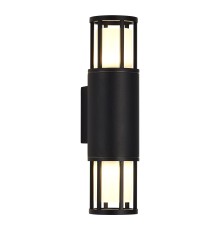 SL9017.401.02 Светильник уличный настенный ST-Luce черный/черный GU10 2*15W MESA