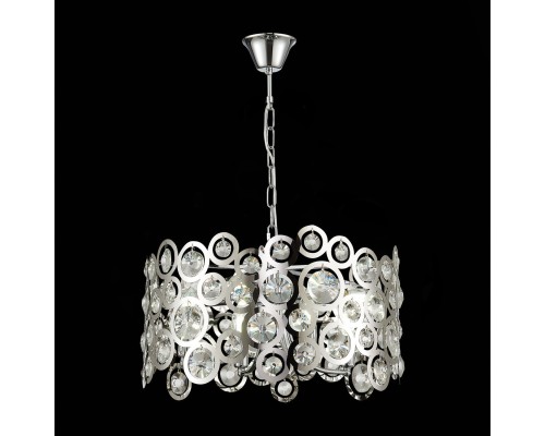 SL1103.103.08 Светильник подвесной ST-Luce Хром/Прозрачный,Хром E14 8*60W LETINA