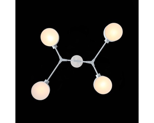 SLE183502-04 Светильник потолочный Белый/Белый E14 4*60W GIMENTO