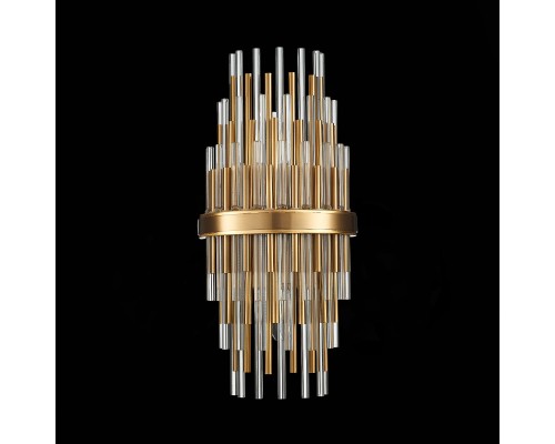 SL1628.301.02 Бра ST-Luce Латунь/Прозрачный, Латунь E14 2*40W TERAMO