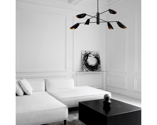 SLE1254-103-04 Светильник подвесной Серебристый/Белый E14 4*60W ALTON