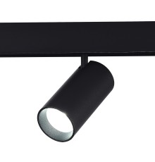 Магнитный трековый светильник SMART Черный LED 1*20W 2700K-6500K 1 800Lm Ra90 36° IP20 СКАЙЛАЙН 48V