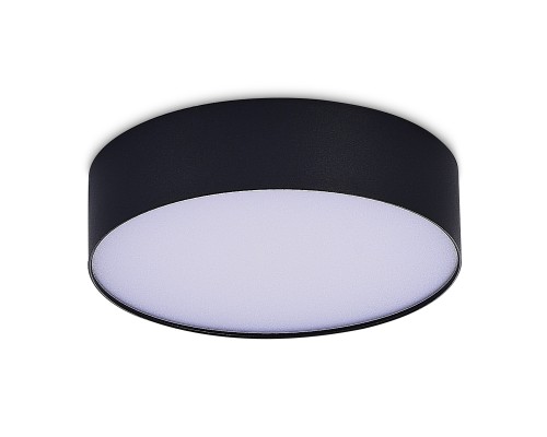 ST606.432.27 Светильник потолочный Черный LED 1*27W 3000K 2 430Lm Ra>90 120° IP20 D220xH55 185-265V Накладные светильники