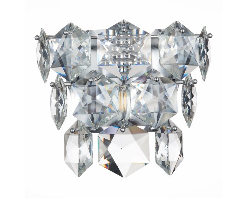 SL1631.101.01 Бра ST-Luce Хром/Прозрачный E14 1*40W VITERBO