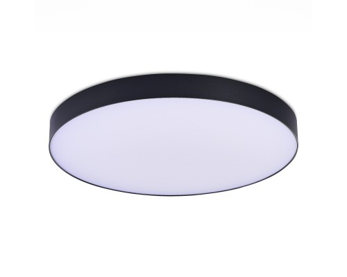 ST606.432.96 Светильник потолочный Черный LED 1*96W 3000K 8 640Lm Ra>85 120° IP20 D600xH55 185-265V Накладные светильники